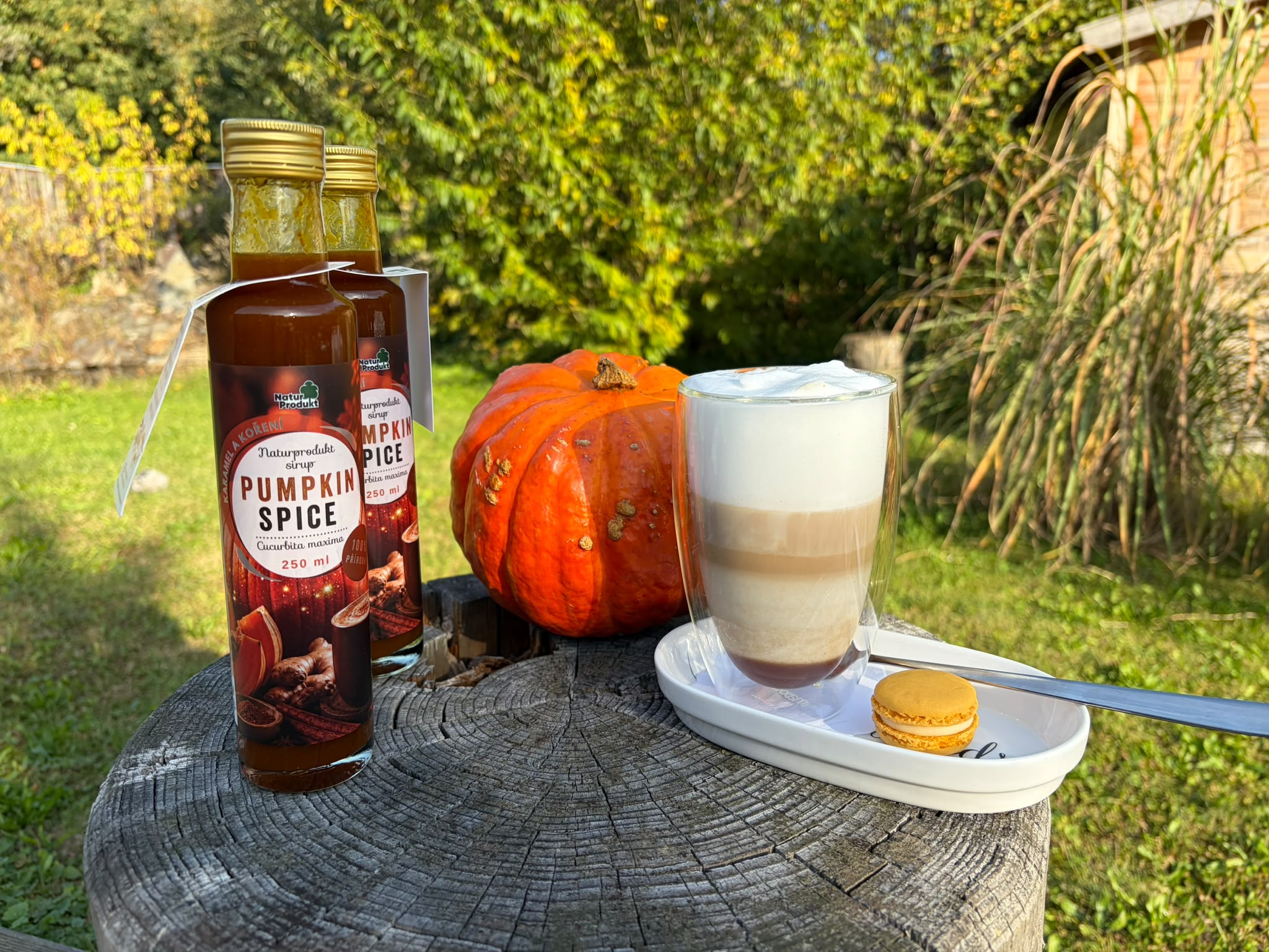 Novinka - Dýňový sirup Pumpkin Spice Naturprodukt
